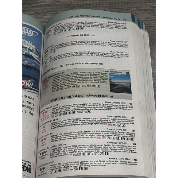 AAA TourBook Northern California & Nevada 2011 Edition Paperback - Picture 3 of 5